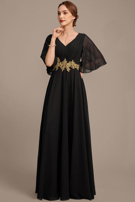 Robe Trapèze Nuit Élégante - gallery 3