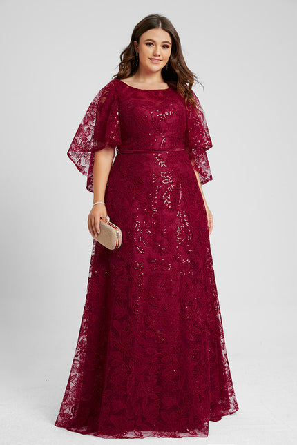 Robe Trapèze Éclat Velours - gallery 6
