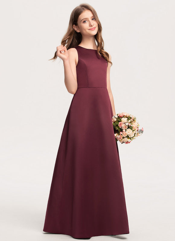 Robe Trapèze Émeraude Satinée - gallery 3