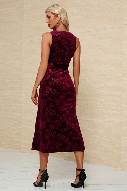Robe Trapeze Velours - gallery 1