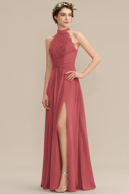 Robe Trapèze Gris Aérien Élégant - gallery 8