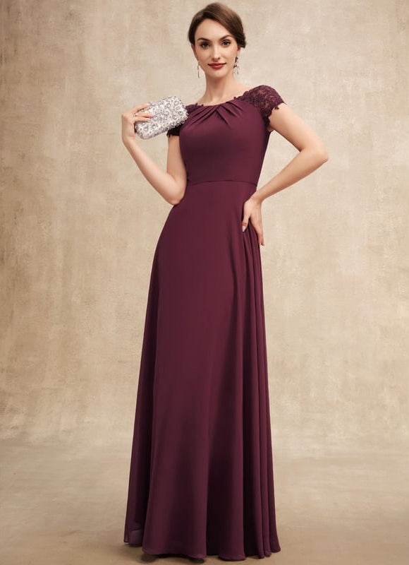 Robe Trapèze Velours De Minuit - gallery 2