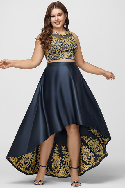 Robe Trapèze Satin Étoile Mystique - gallery 5