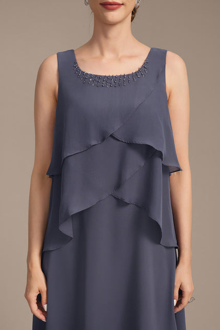 Robe Trapèze Sérénité Mauve - gallery 8