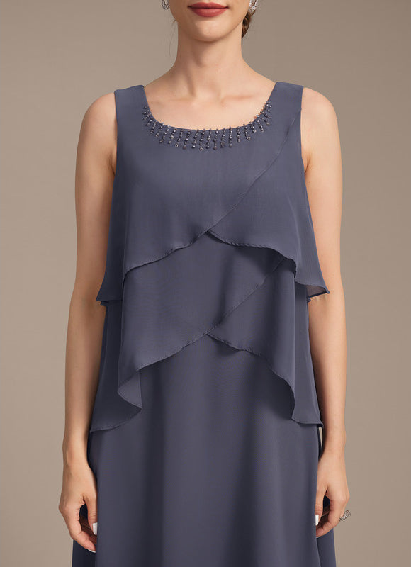 Robe Trapèze Sérénité Mauve - gallery 8