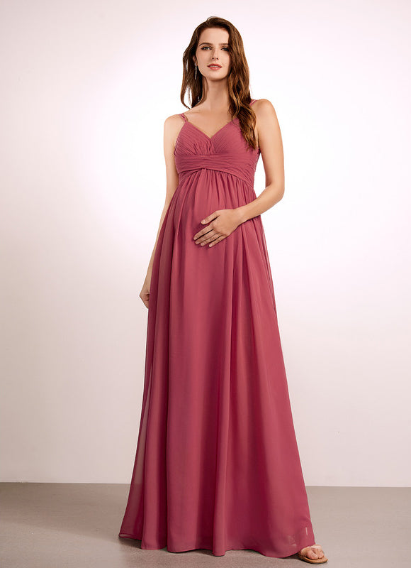 Robe Trapèze Maternité Fluidité - gallery 1