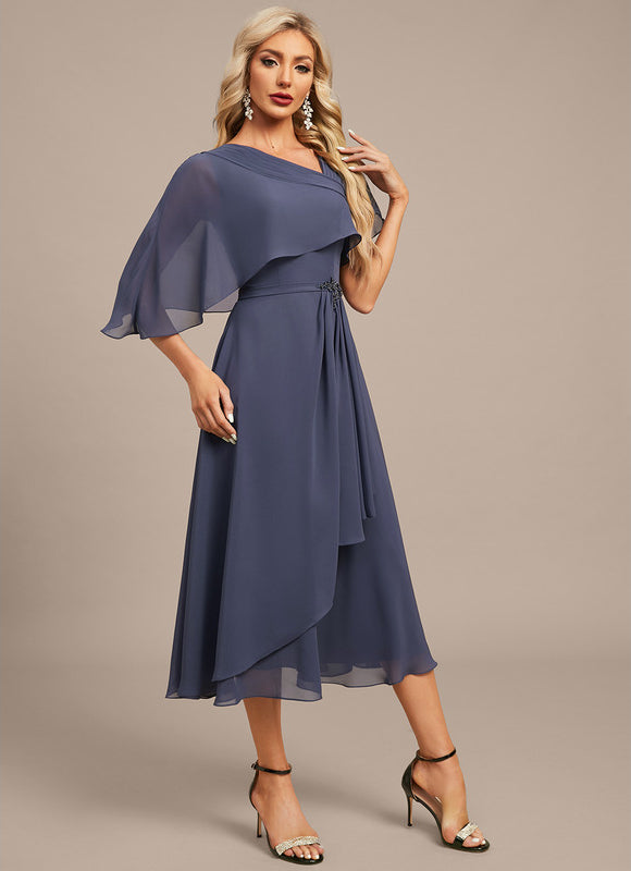 Robe Trapèze Étreinte Céleste - gallery 5