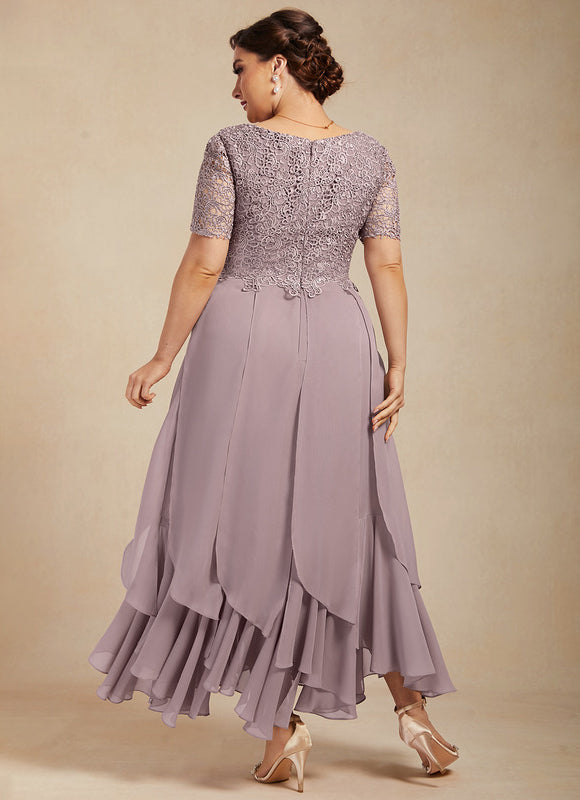 Robe Trapèze Nuance Daméthyste - gallery 5