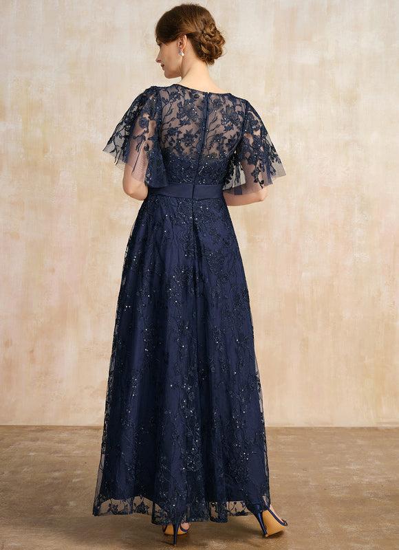 Robe Trapèze Marine Étoilée - gallery 5