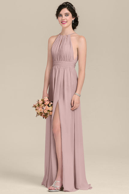 Robe Trapèze Cascade Satinée - gallery 3