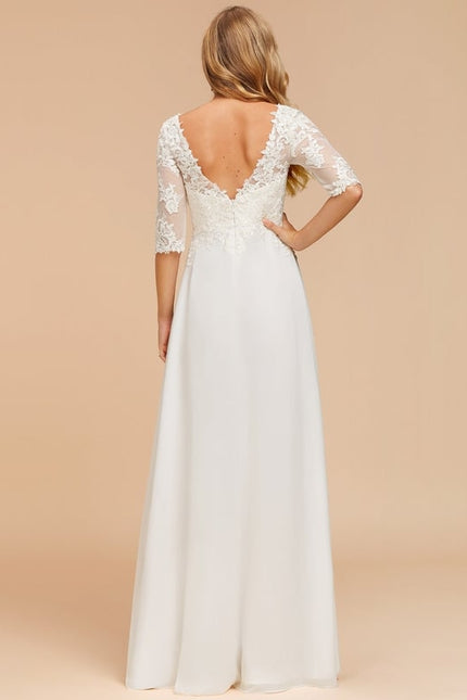 Robe Trapèze Éblouissante Aérienne - gallery 2