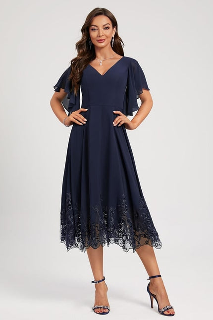 Robe Trapèze Danse Étoilée - gallery 6