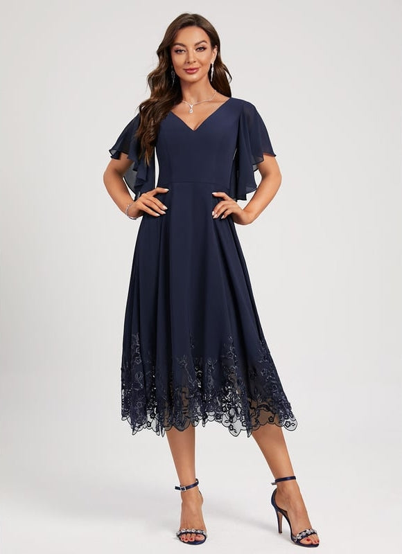 Robe Trapèze Danse Étoilée - gallery 6