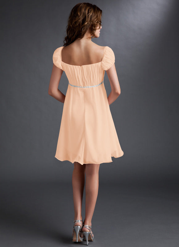 Robe Trapèze Douceur Pêche - gallery 1