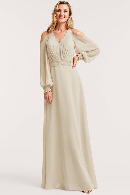 Robe Trapèze Sable Douceur - gallery 2