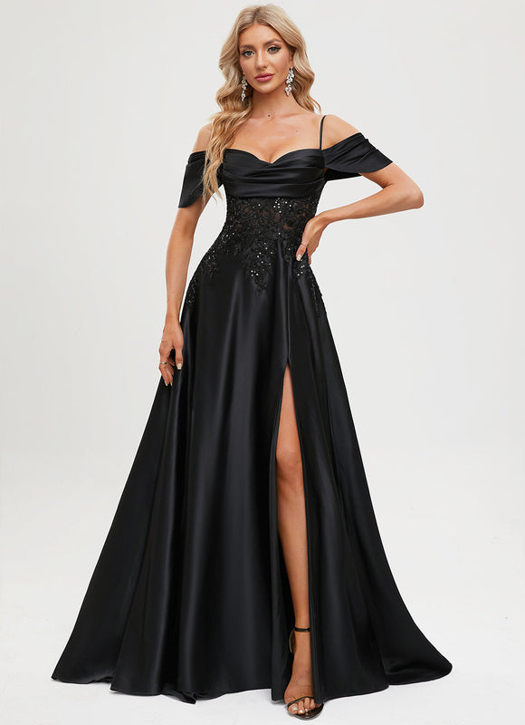Robe Trapèze Satin Luxe