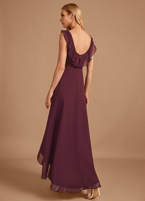 Robe Trapèze Fluide Asymétrique - gallery 3