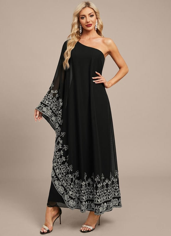 Robe Trapèze Chic Monochrome - gallery 4