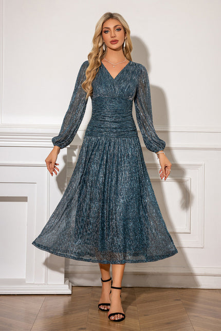 Robe Plissée Trapeze - gallery 5