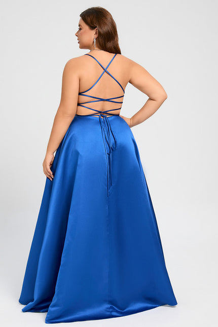 Robe Trapèze Éclat Rubis Flottant - gallery 8