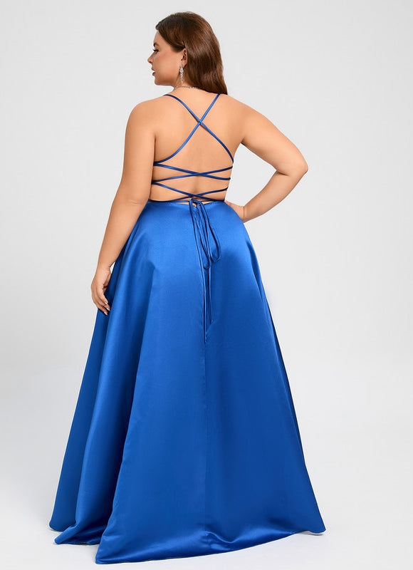 Robe Trapèze Éclat Rubis Flottant - gallery 8