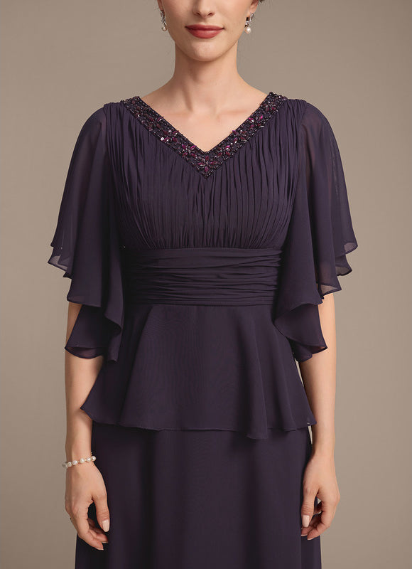 Robe Trapeze Avec Ceinture - gallery 7