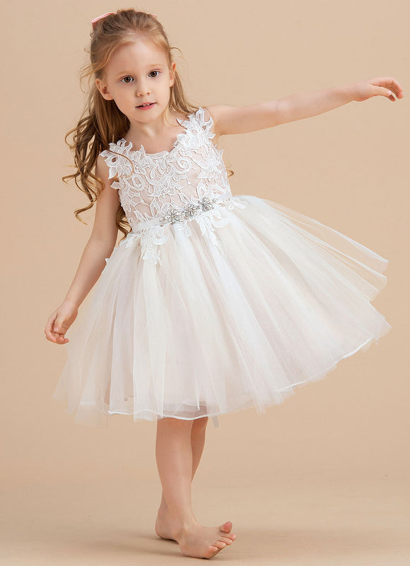 Robe Trapèze Fille Mariage Éclat - gallery 1