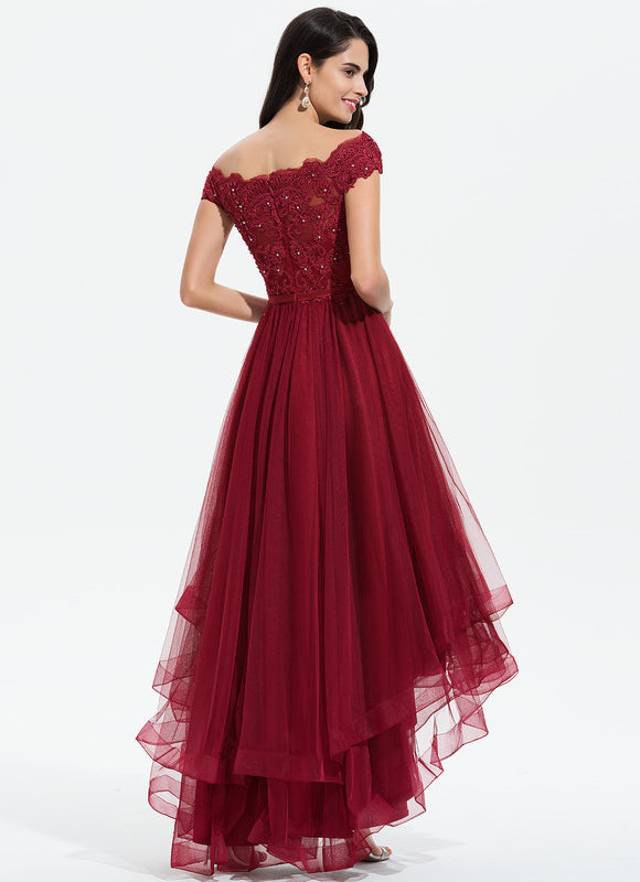 Robe Trapèze Rouge Envolée - gallery 3