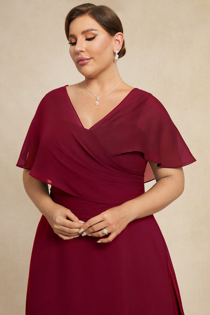 Robe Trapèze Vigne Bordeaux - gallery 8