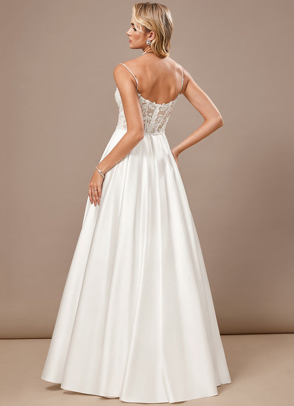 Robe Trapèze Satinée Pureté - gallery 6