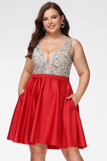 Robe Trapèze Rêve Écarlate - gallery 4