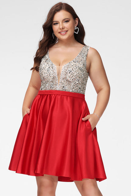 Robe Trapèze Rêve Écarlate - gallery 4