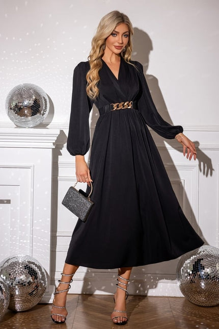 Robe Trapèze Charme Sombre