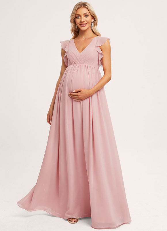 Robe Trapèze Maternité Fluidité - gallery 3