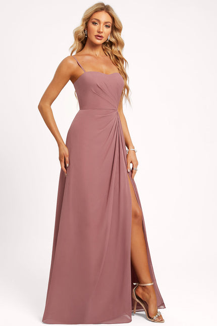 Robe Trapèze Élégance Rosée - gallery 1
