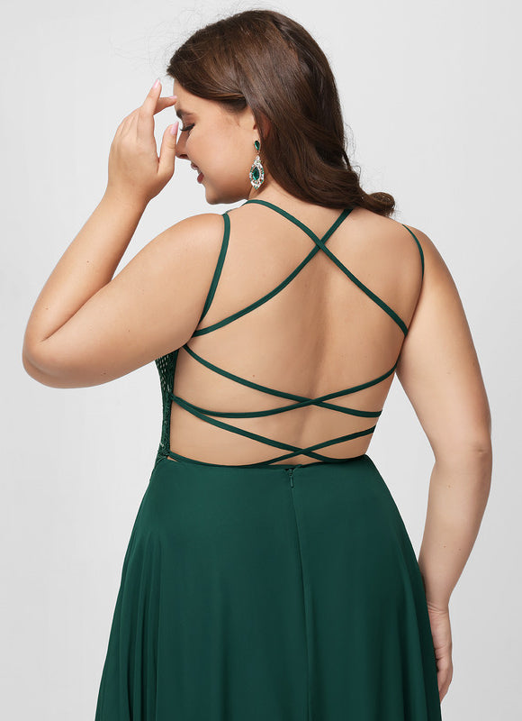 Robe Trapèze Nuit Épurée - gallery 8