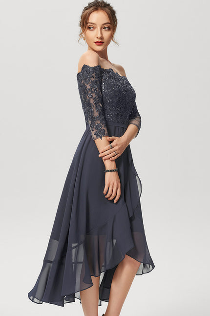 Robe Trapèze Lueur De Soirée - gallery 2