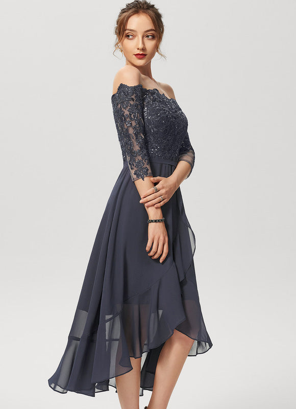 Robe Trapèze Lueur De Soirée - gallery 2