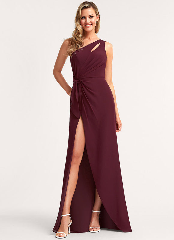 Robe Trapèze Bourgogne Élégant - gallery 2