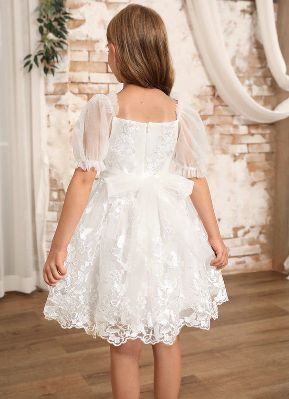 Robe Trapèze Fille Mariage Éclat - gallery 3
