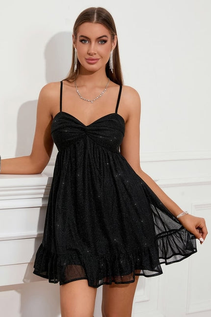 Robe Trapèze Étoile Noire - gallery 2