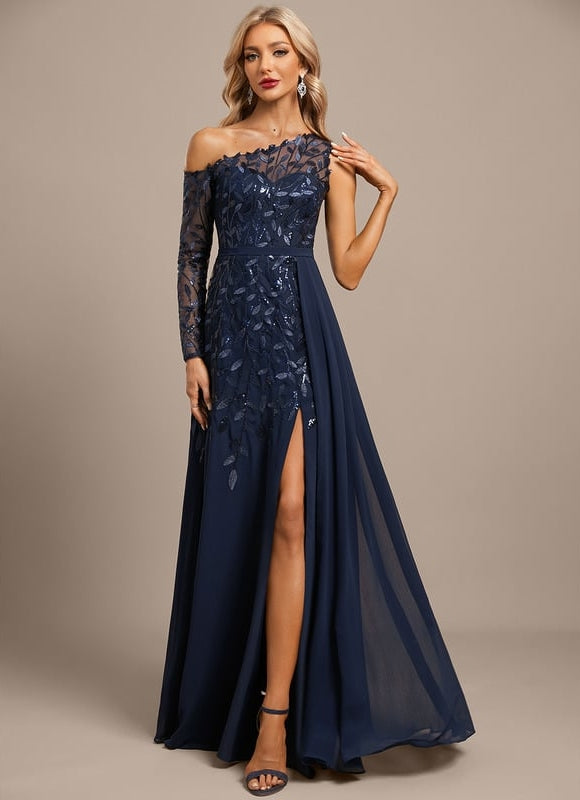 Robe Trapèze Asymétrique Élégante - gallery 2