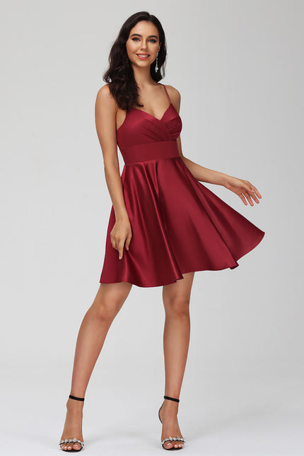 Robe Trapèze Plissée Élégante - gallery 4