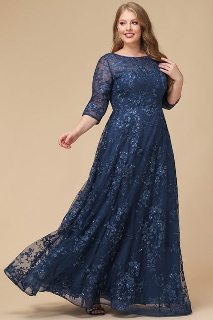 Robe Trapèze Élégance Argentée - gallery 8