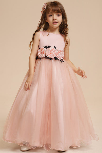 Robe Trapèze Éclat De Pétales - gallery 7