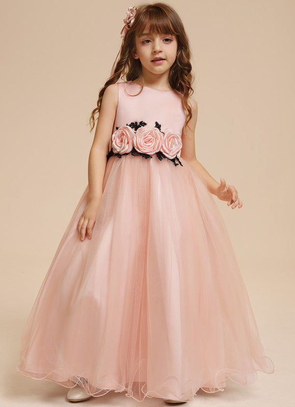Robe Trapèze Éclat De Pétales - gallery 7
