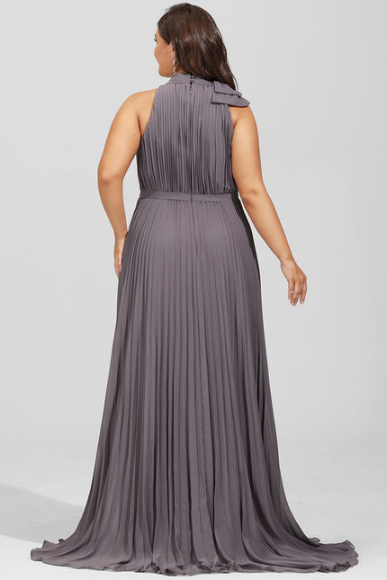 Robe Trapèze Harmonie Plissée - gallery 8