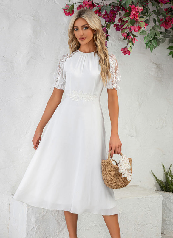 Robe Trapèze Sérénité Éthérée - gallery 4