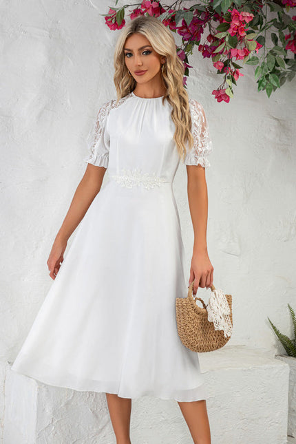 Robe Trapèze Sérénité Éthérée - gallery 4