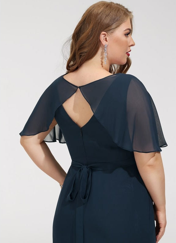 Robe Trapèze Aérienne Vert Pâle - gallery 6